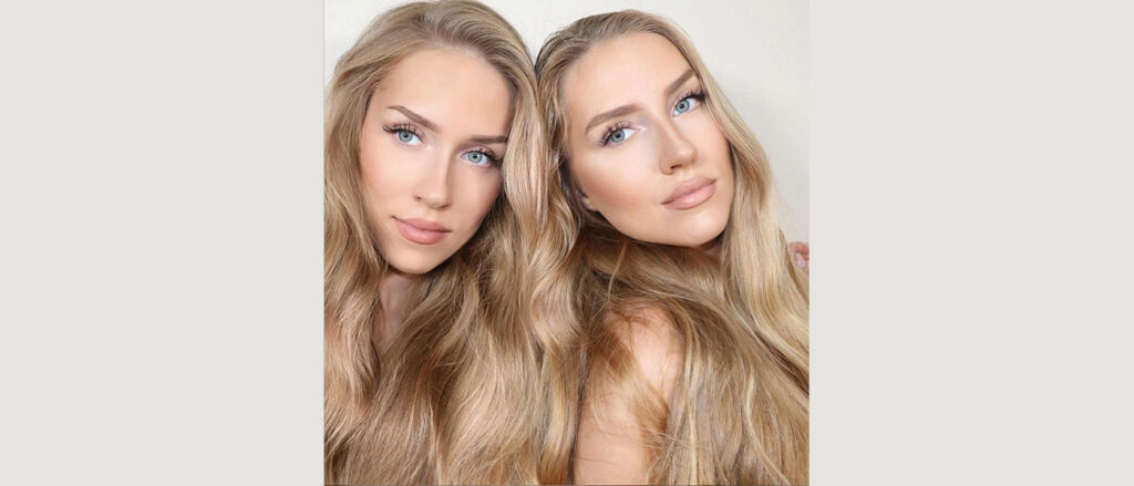 Alina’s and Inessa’s passion for beauty came to life in a joint Instagram account, @theviketwins, where the sisters posted makeup and hair video tutorials to inform others of their favorite beauty tips.