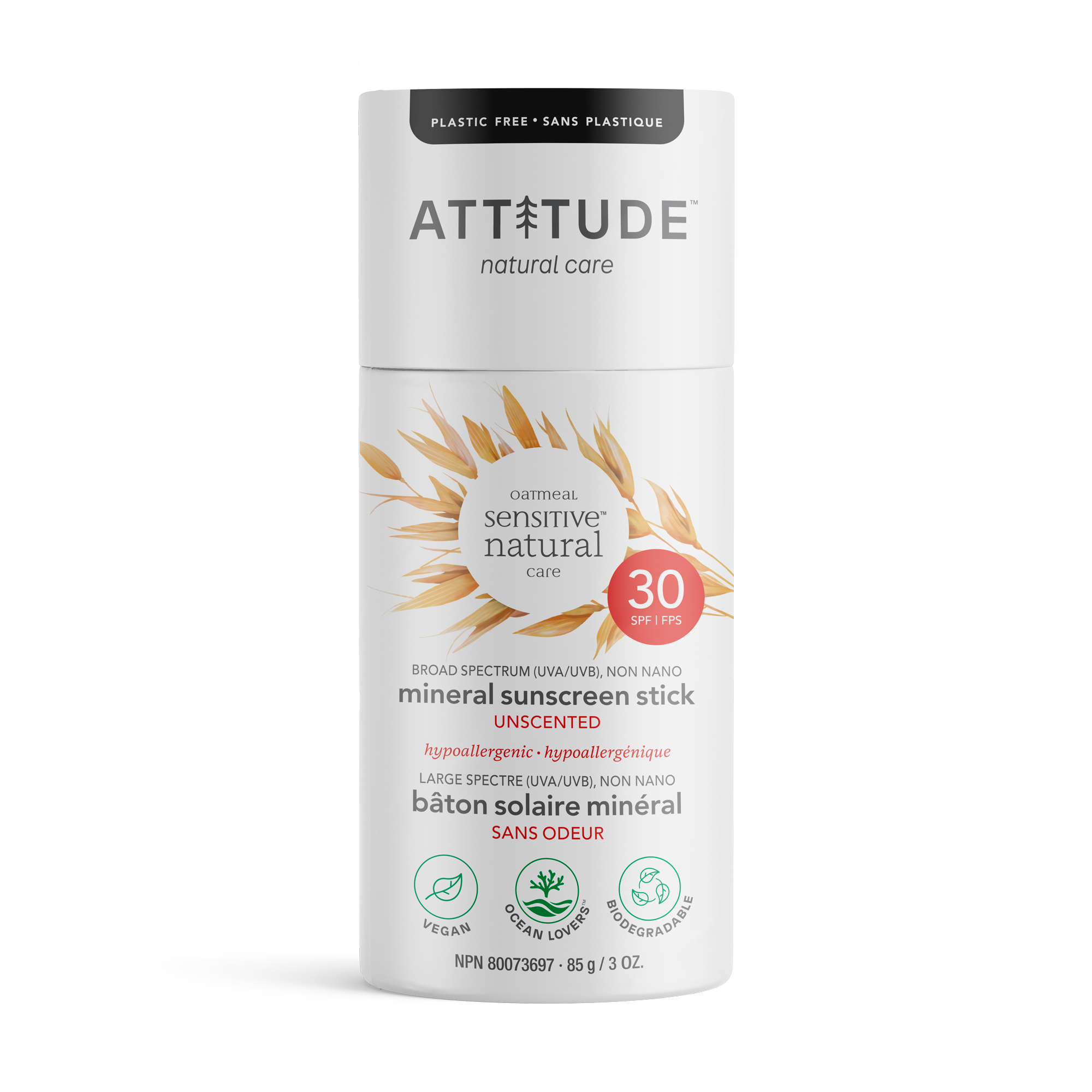 Attitude Living Mineral Plastic Free Sun Care Line