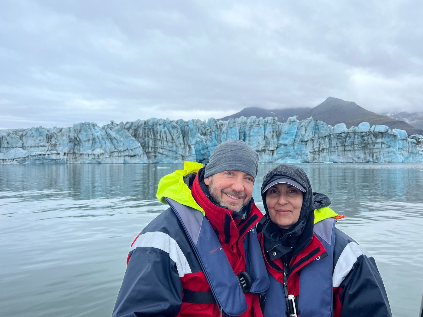 Anisa And Her Husband In Iceland