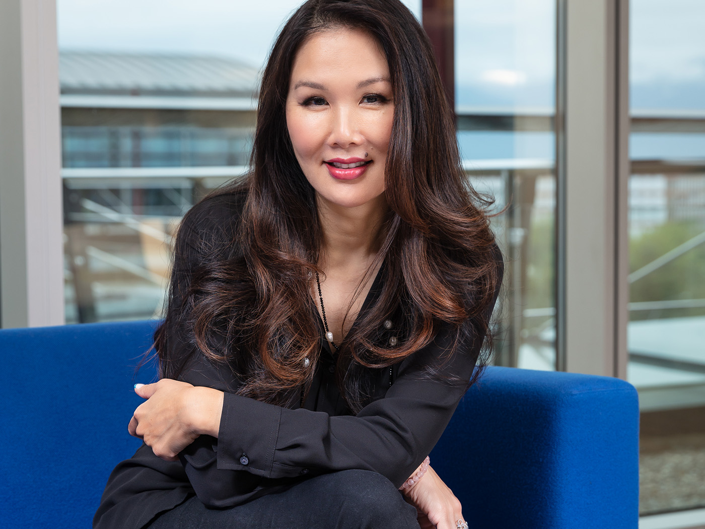Annie Young Scrivner CEO Wella Company Seated
