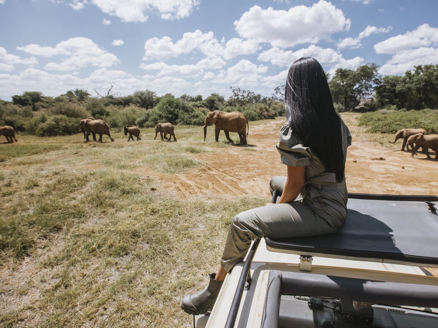 Nikki On A Safari In Kenya