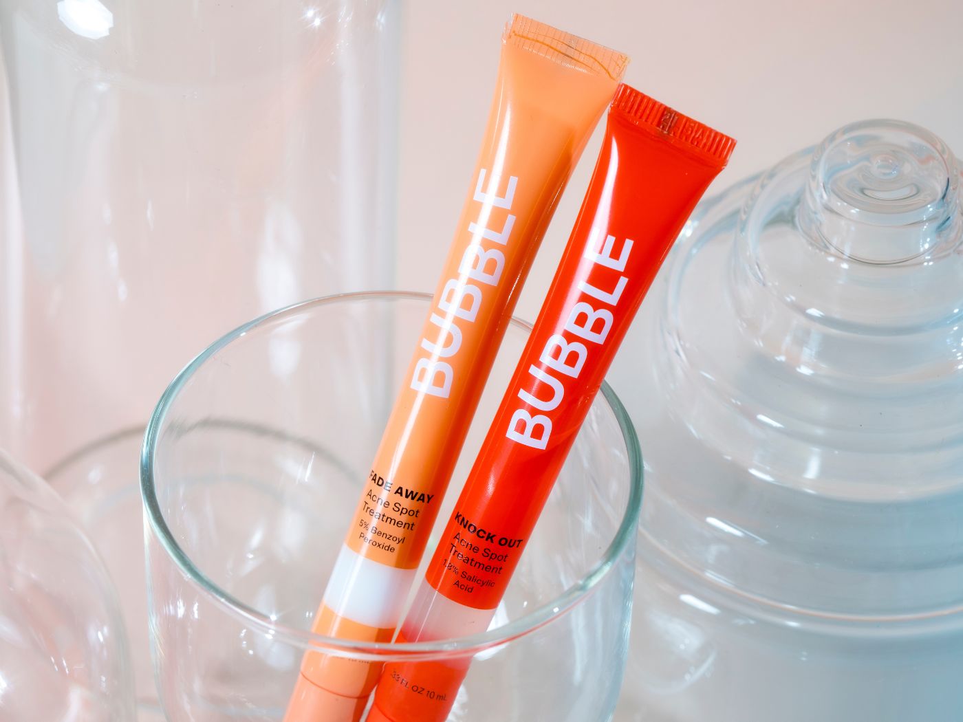 Gen Z Acne Solutions : Bubble skincare products