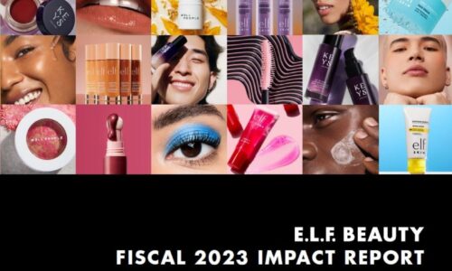 E.l.f Beauty's 2023 Impact Report highlights the brand's impressive achievements in diversity, inclusion, and sustainability.