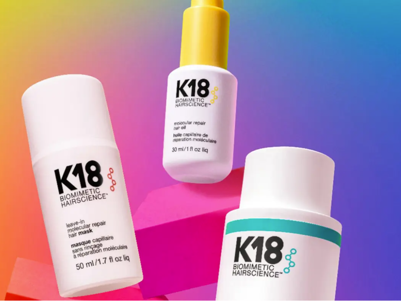Unilever Acquires K18 Biotech Hair Care Brand