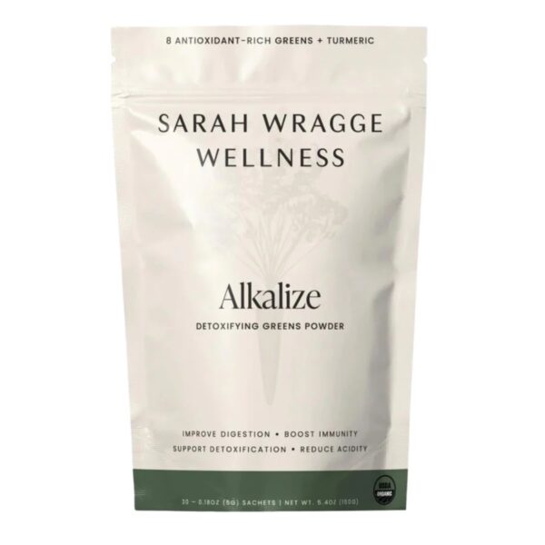Sarah Wragge Wellness SWW™ Alkalize Detoxifying Greens Powder