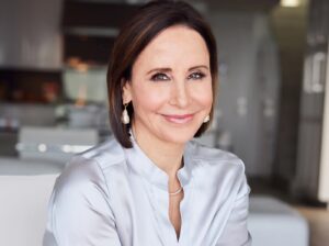 Dr. Ava Shamban smiling and relaxed at home.