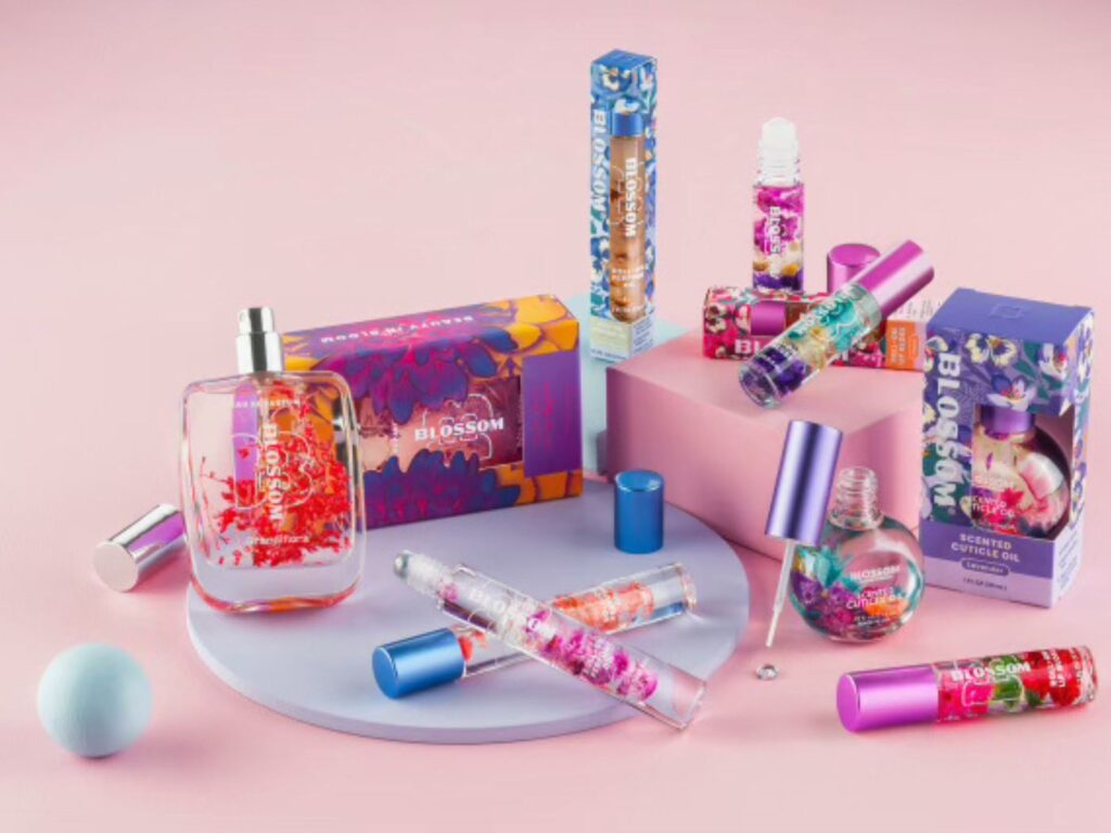 Photo of Blossom beauty products