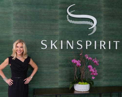 Photo of Lynn Heublein, co-founder and CEO of SkinSpirit