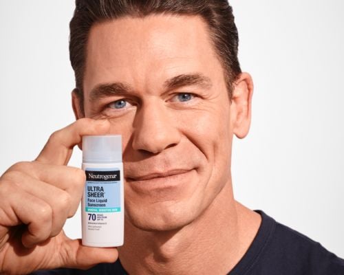 Photo of John Cena x Neutrogena Ultra Sheer Mineral Sunscreen