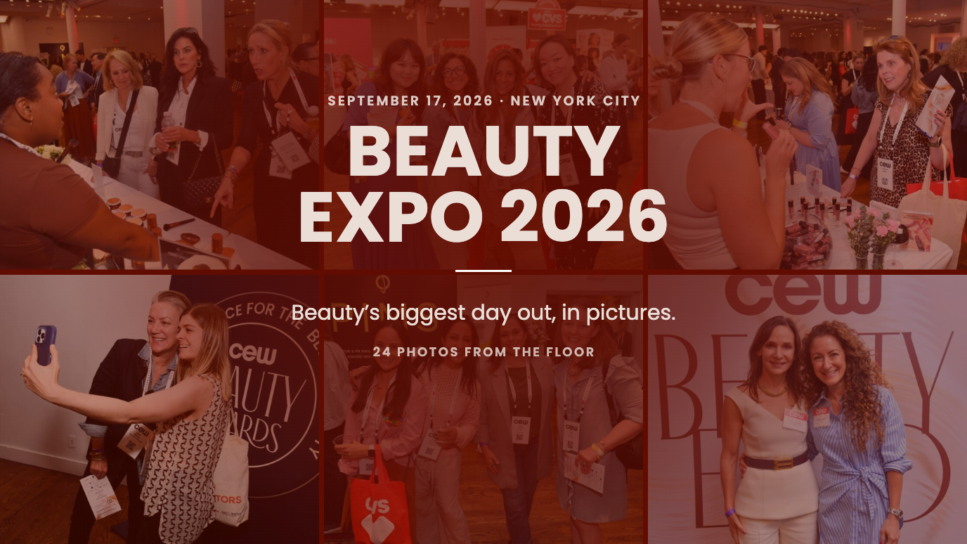 CEW Beauty Expo 2026, September 17 2026, New York City. 24 photos from the floor.