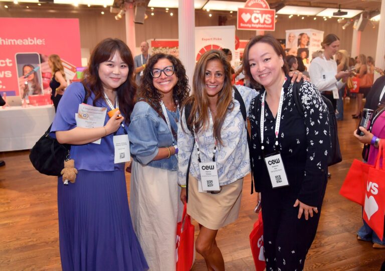 A group of guests at the CEW Beauty Expo